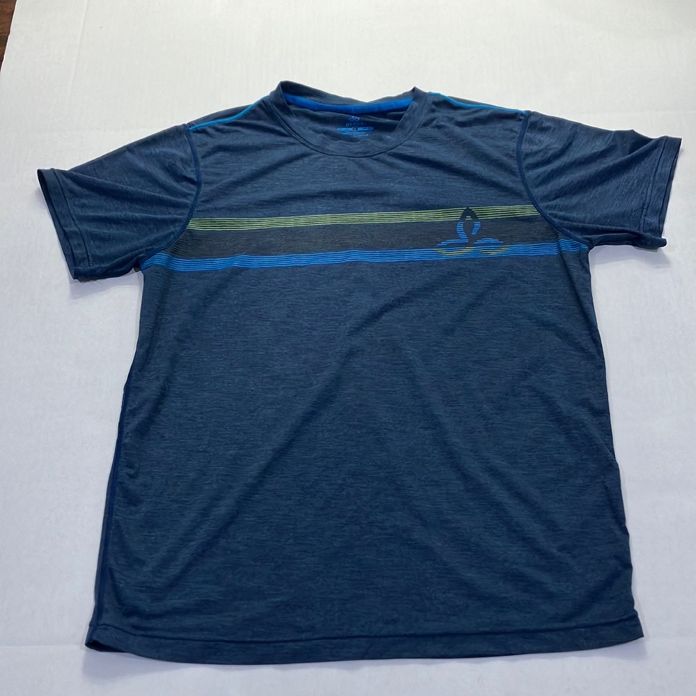 Men’s Prana blue size small short sleeve shirt.